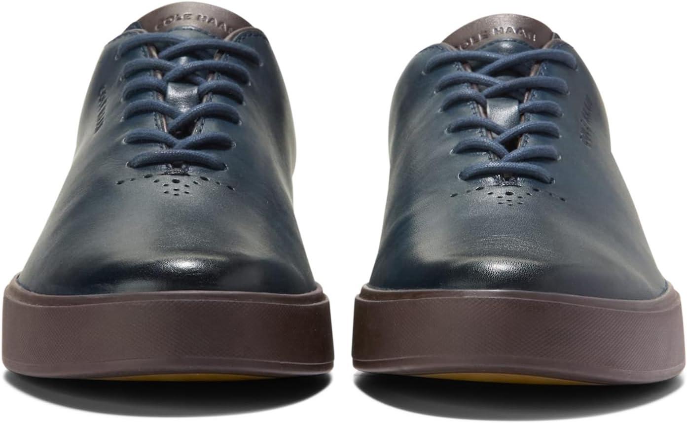 image:imageCole Haan Mens Grandpro Luxe WholecutNavy BlazerChocolate