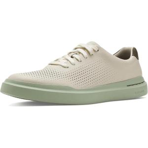 Cole Haan Men’s Grandpro Rally Laser Cut Sneaker(Ivory/Castlerock)