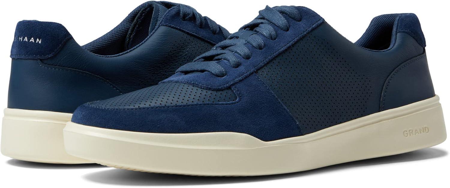 image:imageCole Haan Mens Grand Crosscourt Modern Perforated SneakersMoonlit Ocean