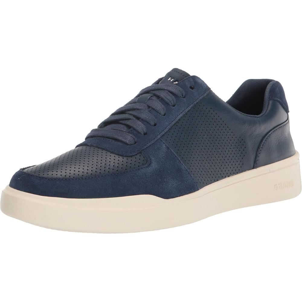 image:imageCole Haan Mens Grand Crosscourt Modern Perforated SneakersMoonlit Ocean