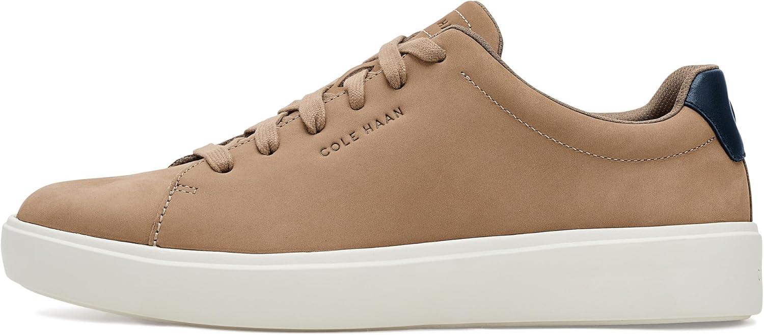 image:imageCole Haan Mens Grand Crosscourt TravelerDark Latte NubuckNavy BlazerIvory