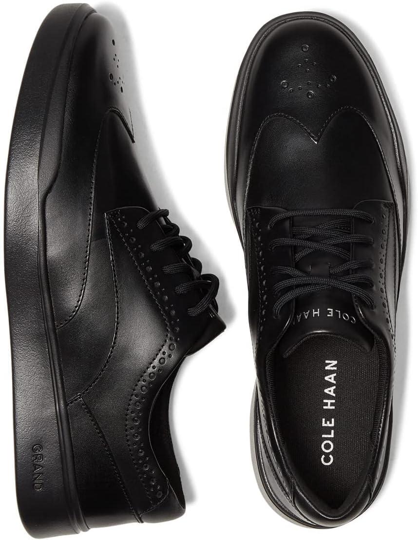 image:imageCole Haan Mens Grand Crosscourt Wingtip SneakerBlackBlack