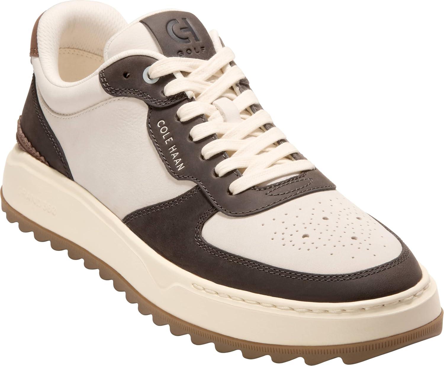 image:imageCole Haan Mens Grandpro Crossover GolfIvory WaterproofDeep Olive WaterproofIvory
