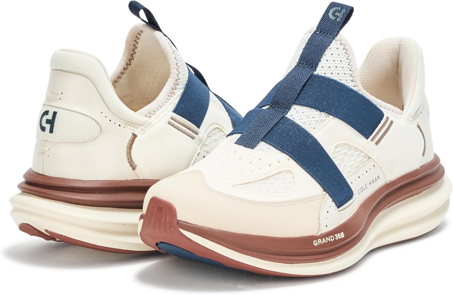 image:imageCole Haan Mens Originalgrand Quadstar Monkstrap RunningIvoryAncient ScrollIvory