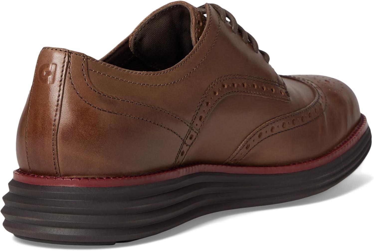 image:imageCole Haan Mens Originalgrand Remastered WingtipCh TruffleCh ClaretCh Dk Chocolate