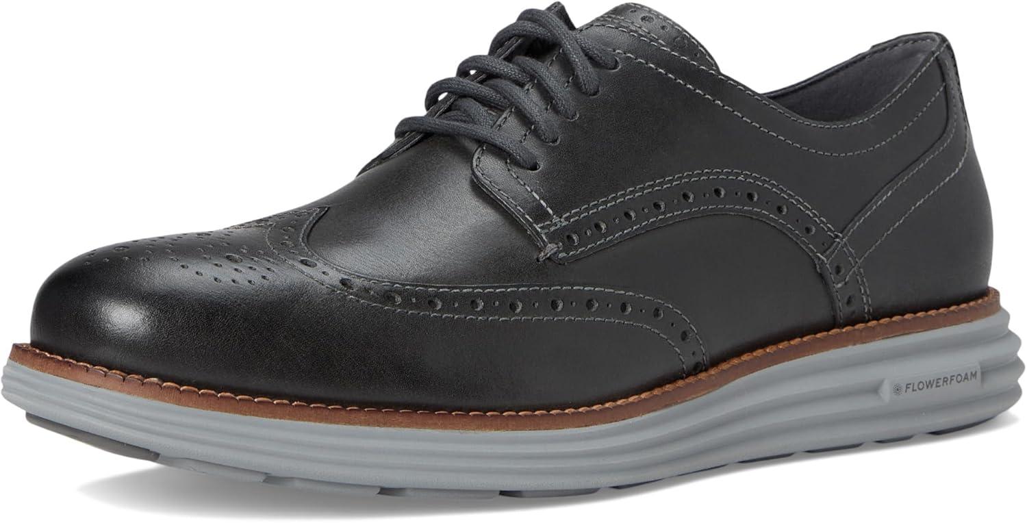 image:imageCole Haan Mens Originalgrand Remastered WingtipLava SmokeDark Natural