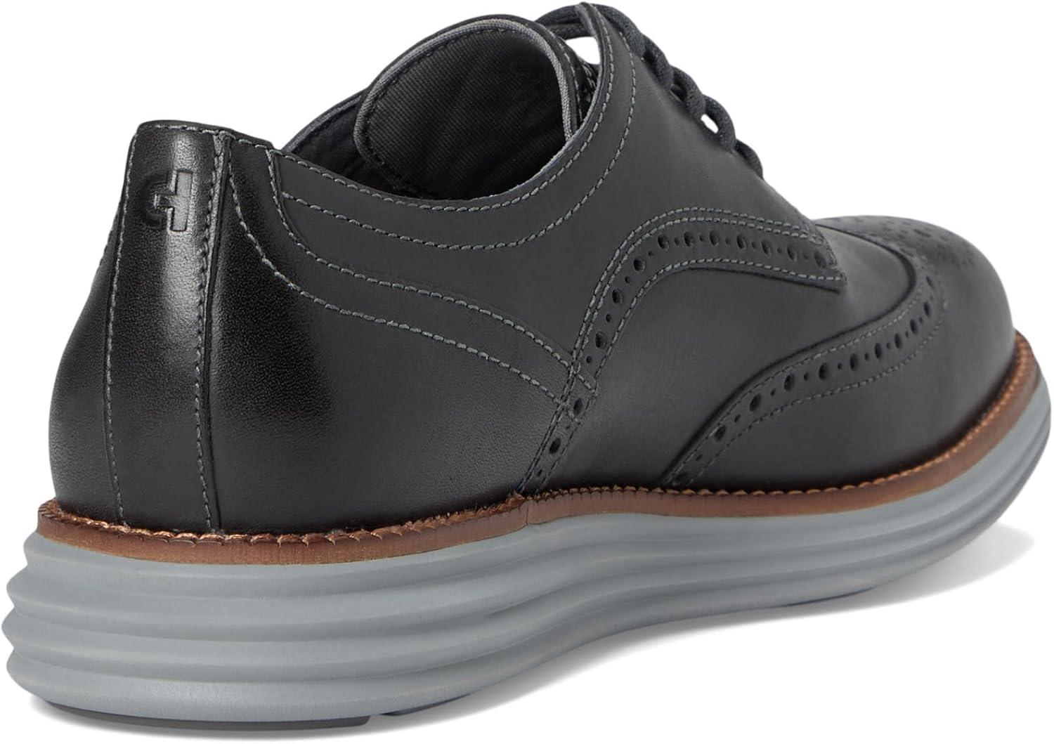 image:imageCole Haan Mens Originalgrand Remastered WingtipLava SmokeDark Natural
