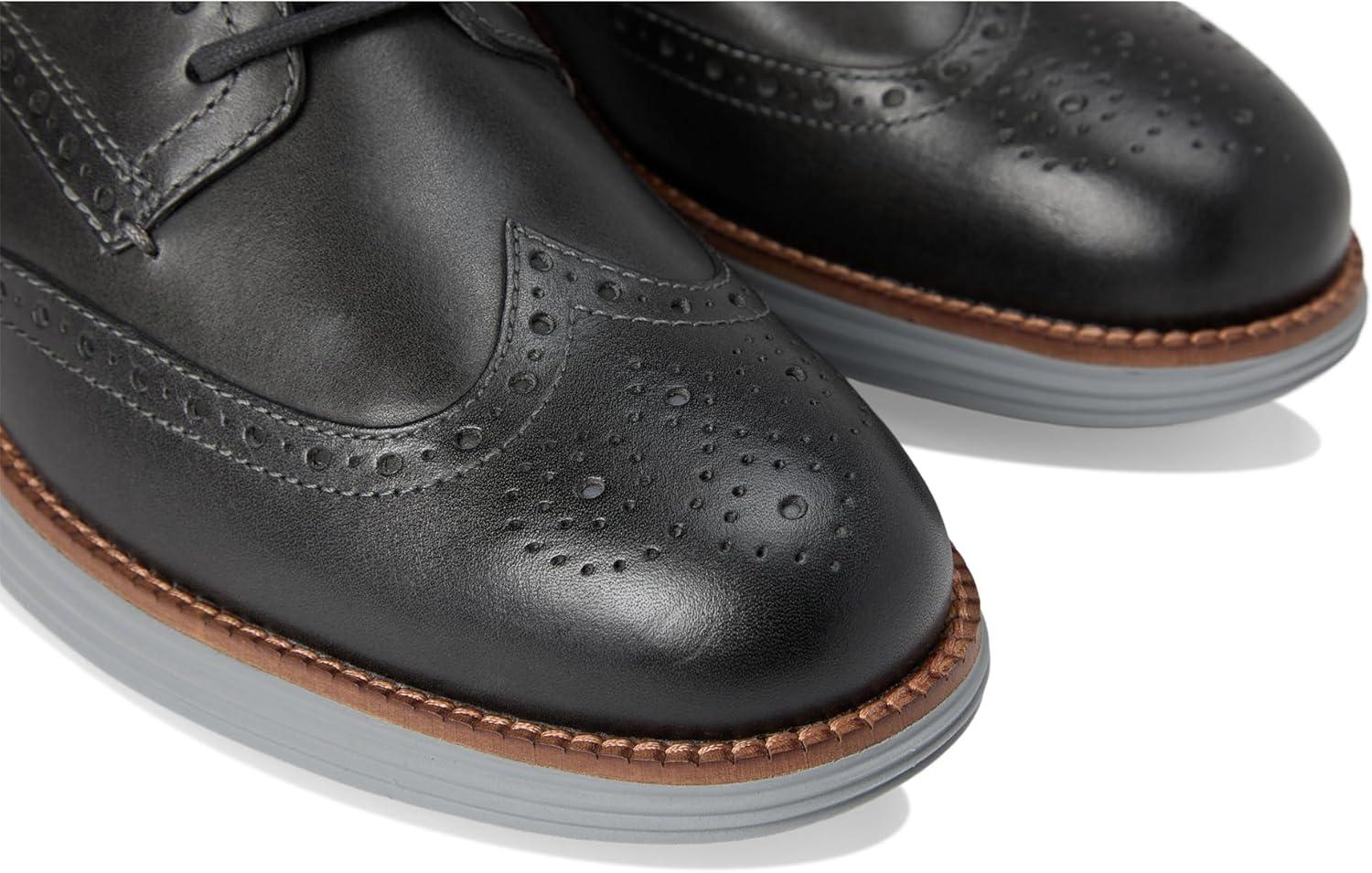 image:imageCole Haan Mens Originalgrand Remastered WingtipLava SmokeDark Natural