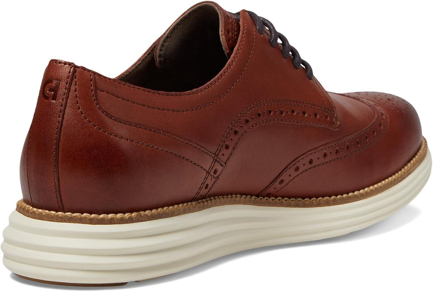 image:imageCole Haan Mens Originalgrand Remastered WingtipWoodbury LeatherIvory