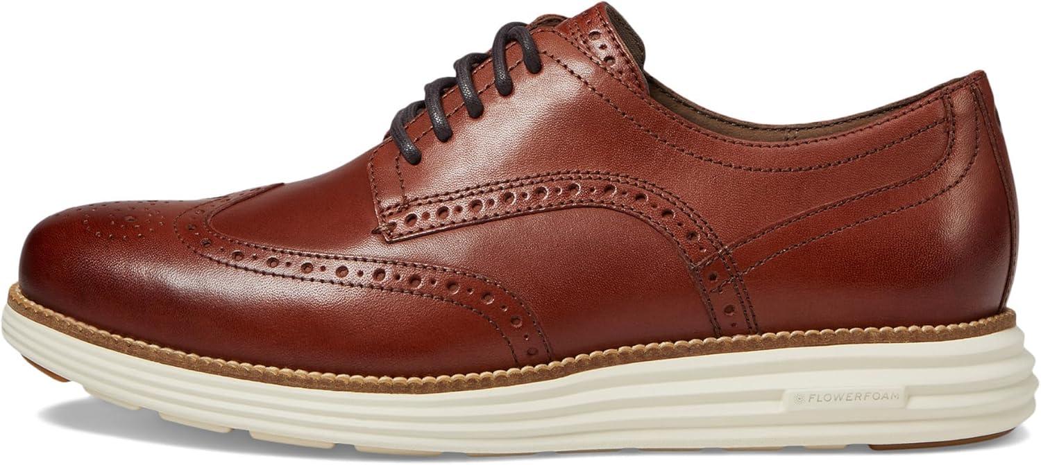 image:imageCole Haan Mens Originalgrand Remastered WingtipWoodbury LeatherIvory