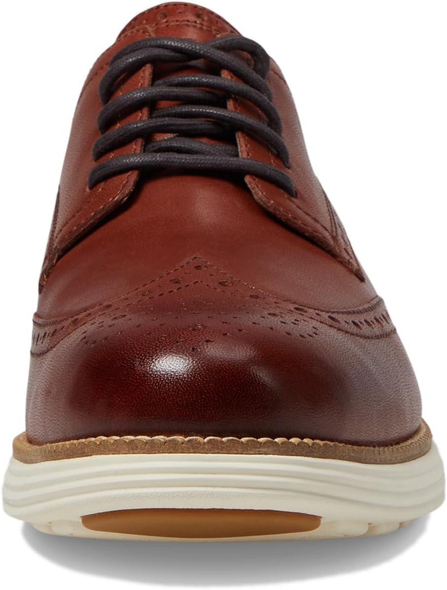 image:imageCole Haan Mens Originalgrand Remastered WingtipWoodbury LeatherIvory