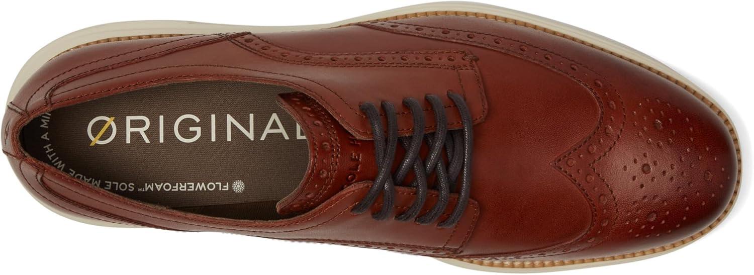 image:imageCole Haan Mens Originalgrand Remastered WingtipWoodbury LeatherIvory
