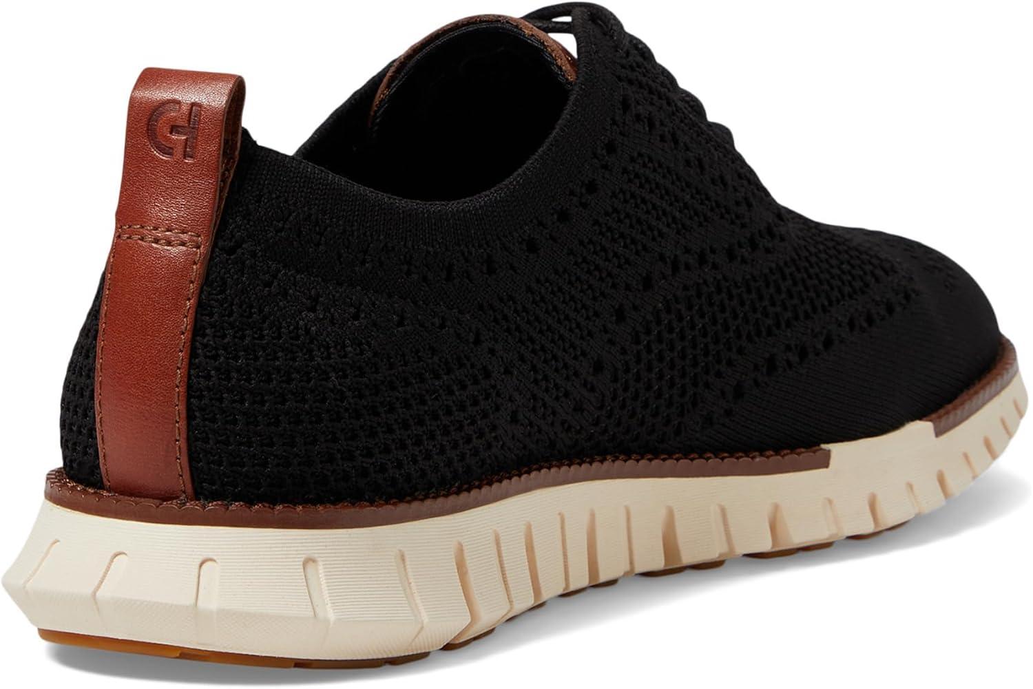 image:imageCole Haan Mens Zerogrand Remastered Stitchlite WingtipBlackIvory