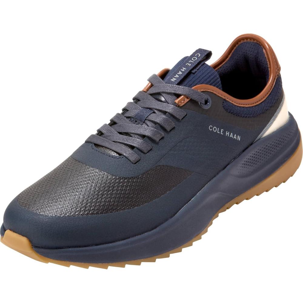 image:imageCole Haan Mens Grandpro All Day Spikeless GolfNavy BlazerBritish TanIvory Wp