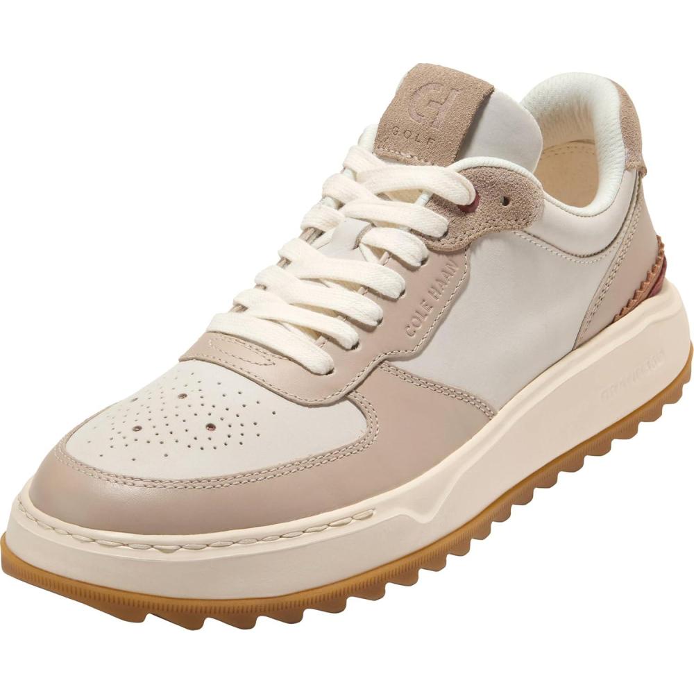 image:imageCole Haan Mens Grandpro Crossover GolfIvoryLight Sesame Suede Waterproof