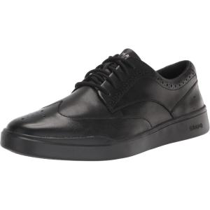 Cole Haan Men’s Grand Crosscourt Wingtip Sneaker(Black/Black)