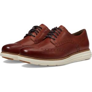 Cole Haan Men’s Originalgrand Remastered Wingtip(Woodbury Leather/Ivory)