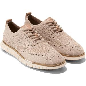 Cole Haan Men’s Zerogrand Remastered Stitchlite Wingtip(Amphora/Birch/Ivory)