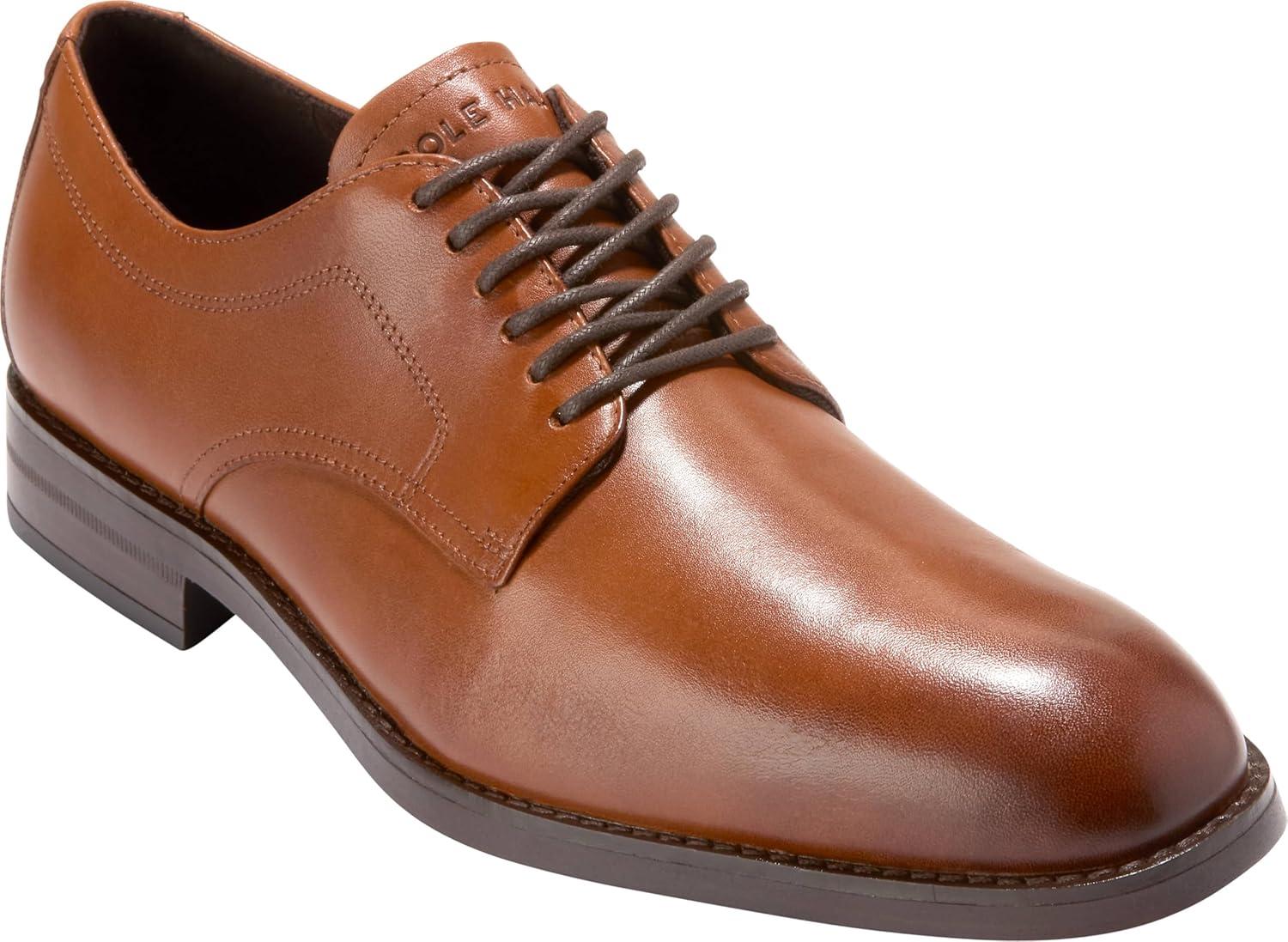 image:imageCole Haan Mens Grand Harmon Plain ToeBritish TanDark Brown