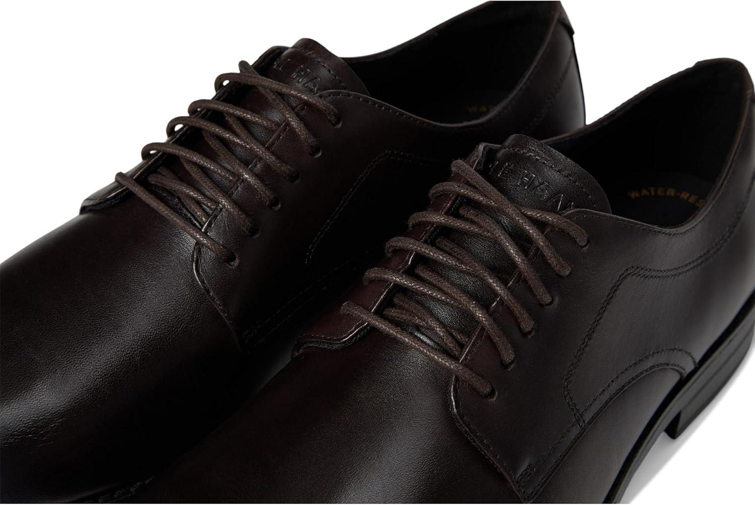 image:imageCole Haan Mens Grand Harmon Plain ToeDark ChocolateBlack