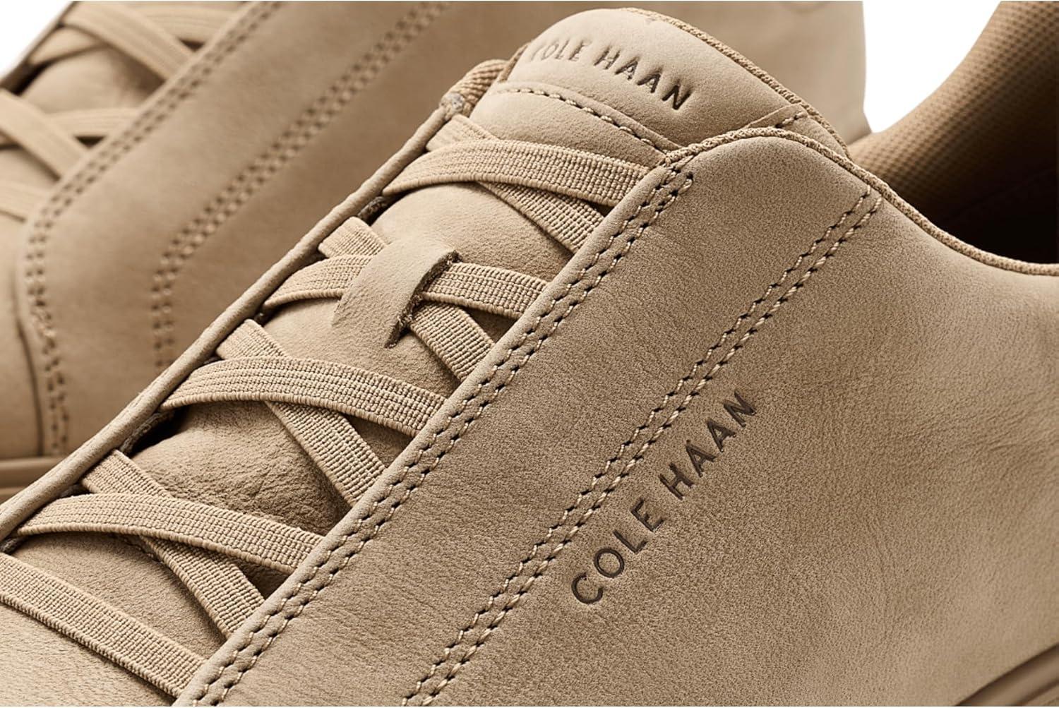 image:imageCole Haan Mens Grandpro Luxe SliponDark Latte NubuckNavy BlazerIvory