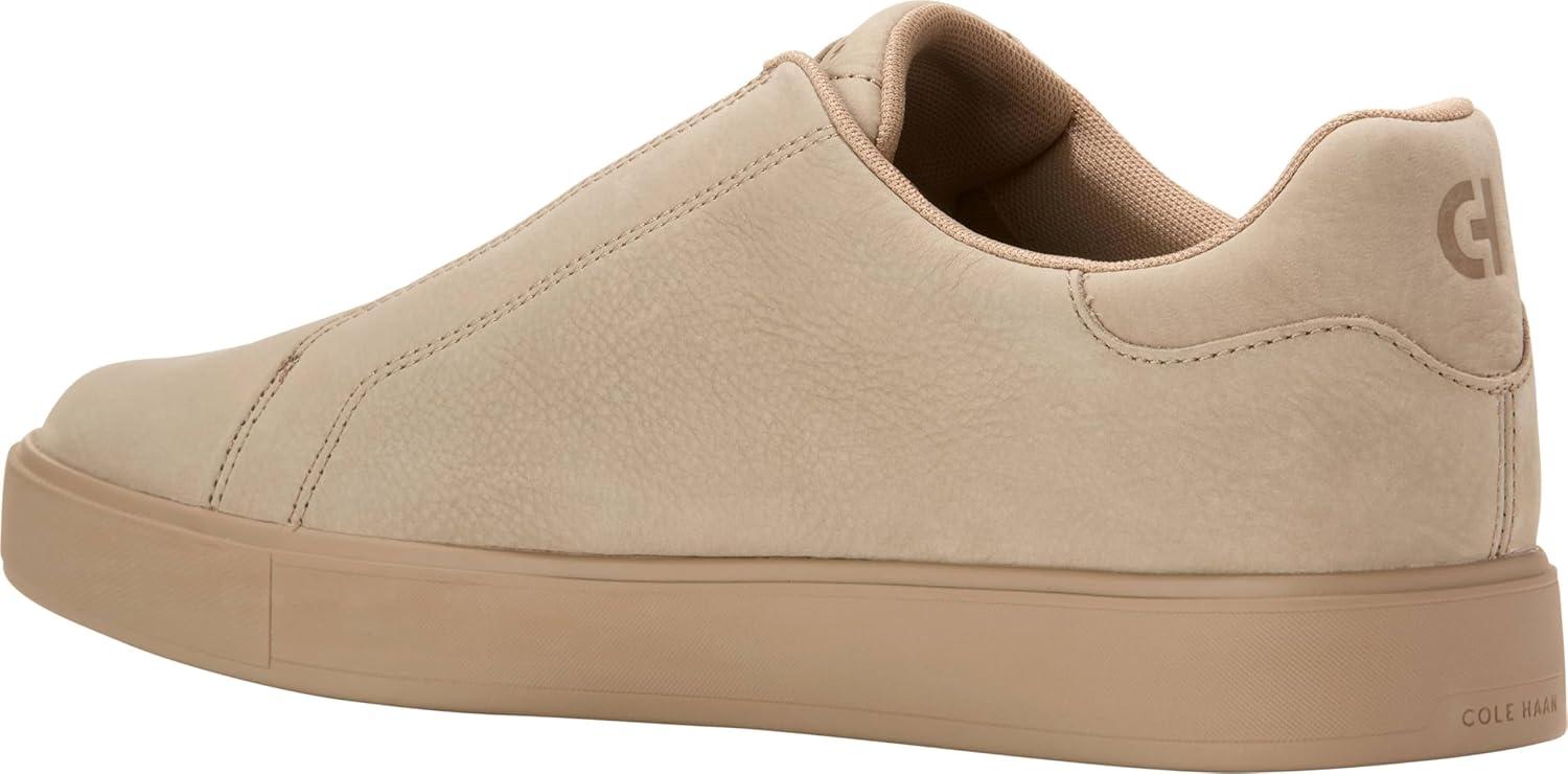 image:imageCole Haan Mens Grandpro Luxe SliponDark Latte NubuckNavy BlazerIvory