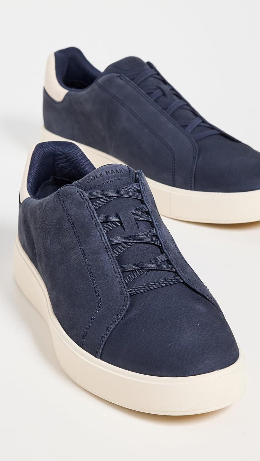 image:imageCole Haan Mens Grandpro Luxe SliponNavy Blazer NubuckBlack