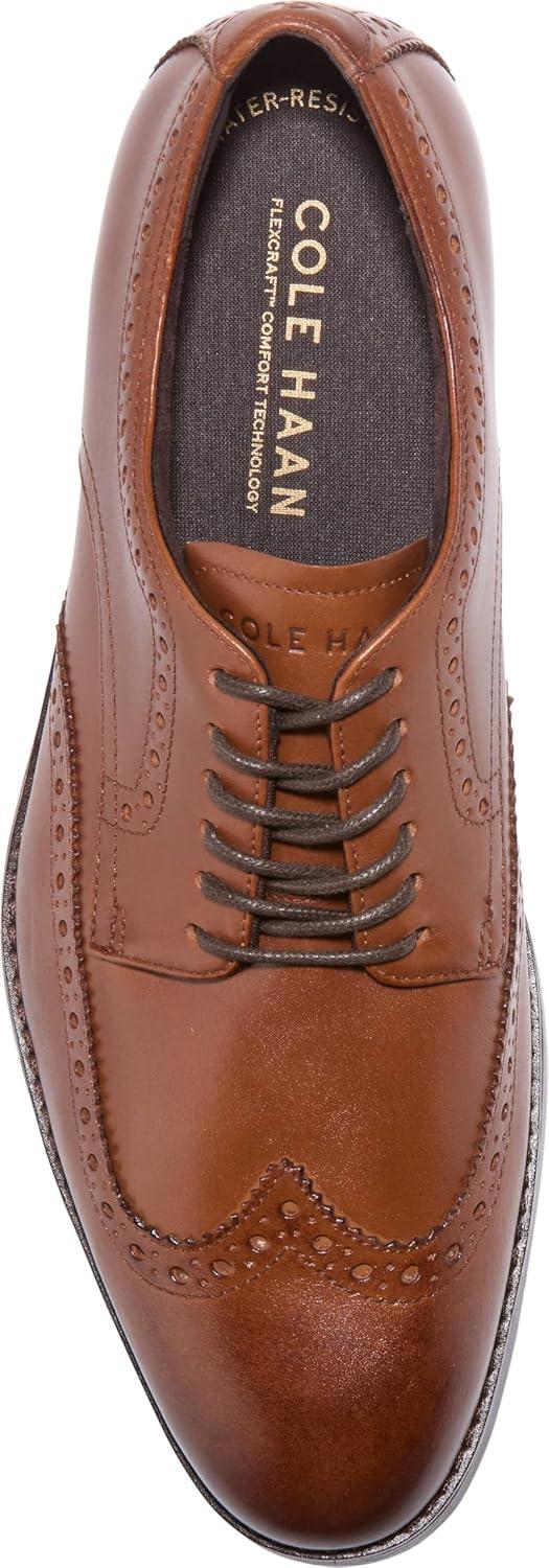image:imageCole Haan Mens Harmon Grand WingtipBritish TanDark Brown