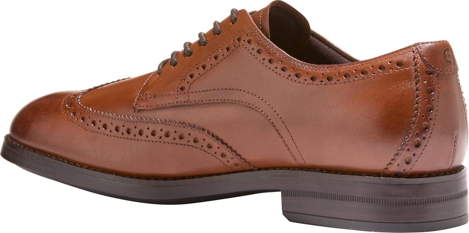 image:imageCole Haan Mens Harmon Grand WingtipBritish TanDark Brown