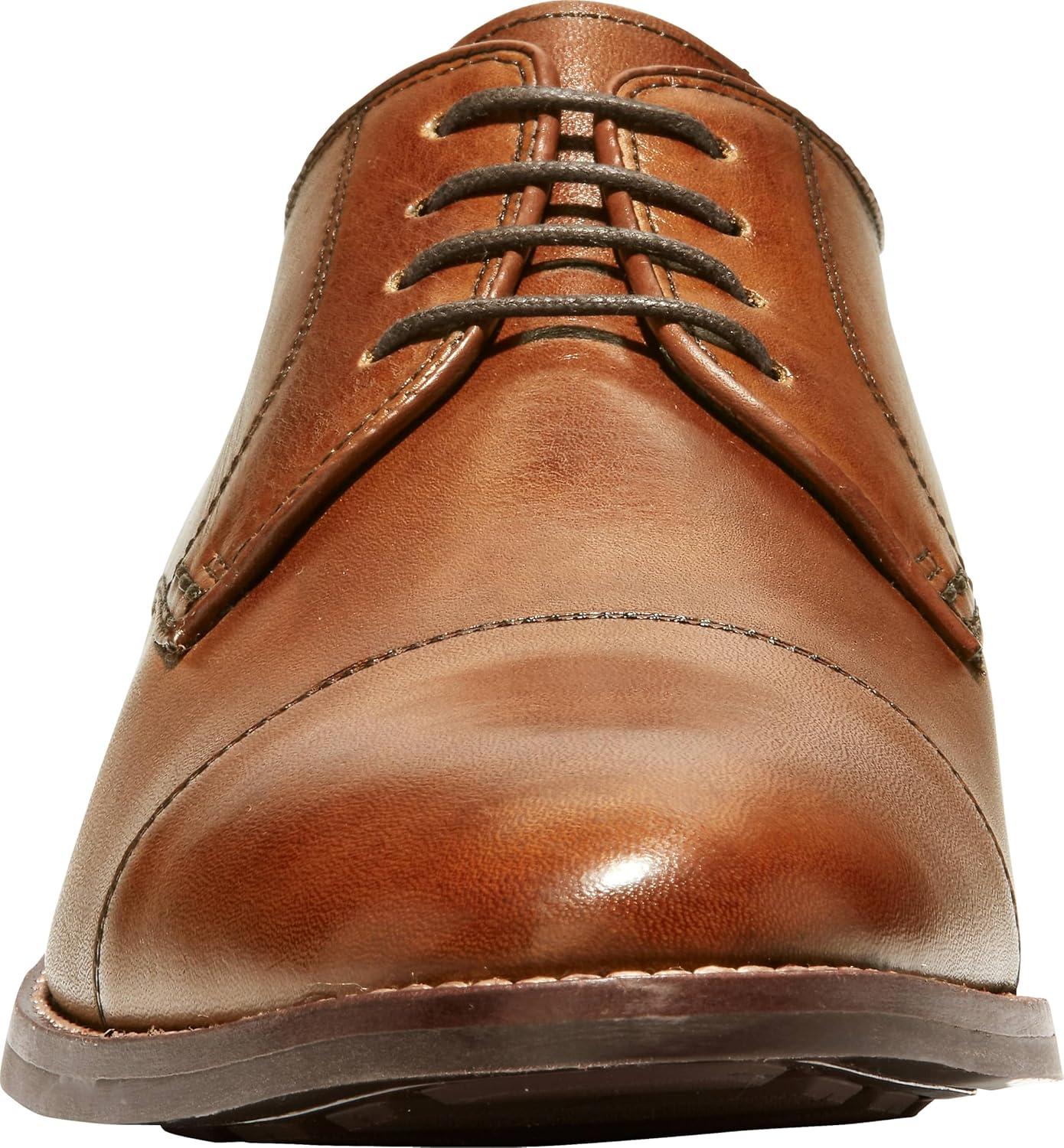 image:imageCole Haan Mens Lenox Hill Cap Ox OxfordCap Toe British Tan