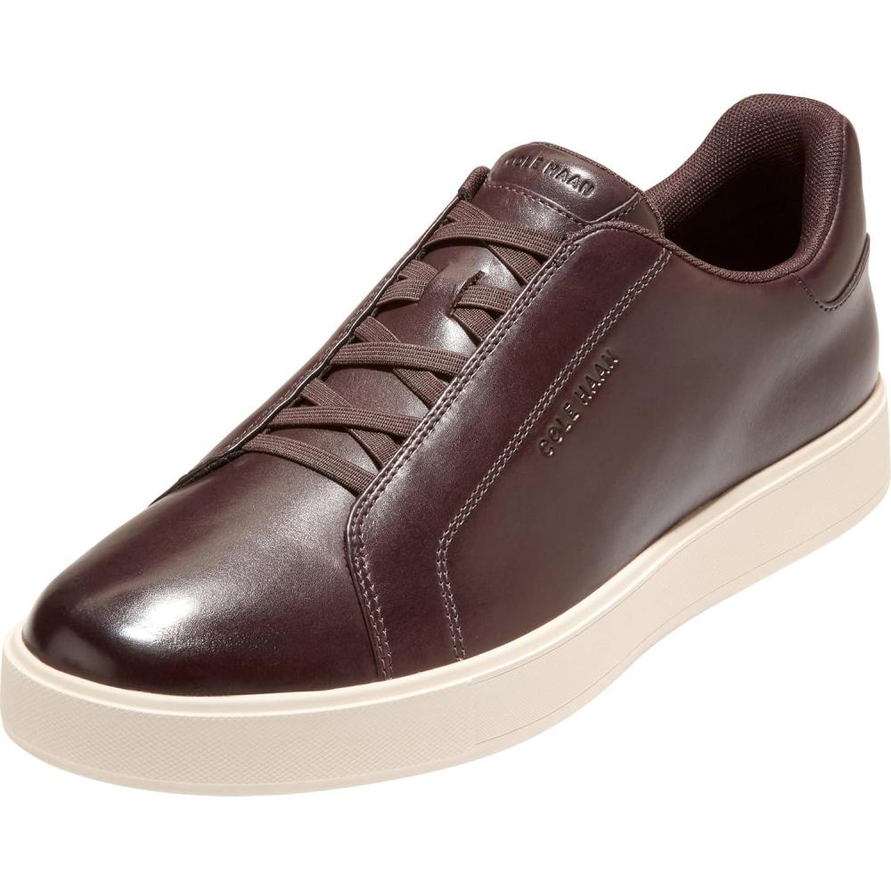 image:imageCole Haan Mens Grandpro Luxe SliponDark ChocolateIvory