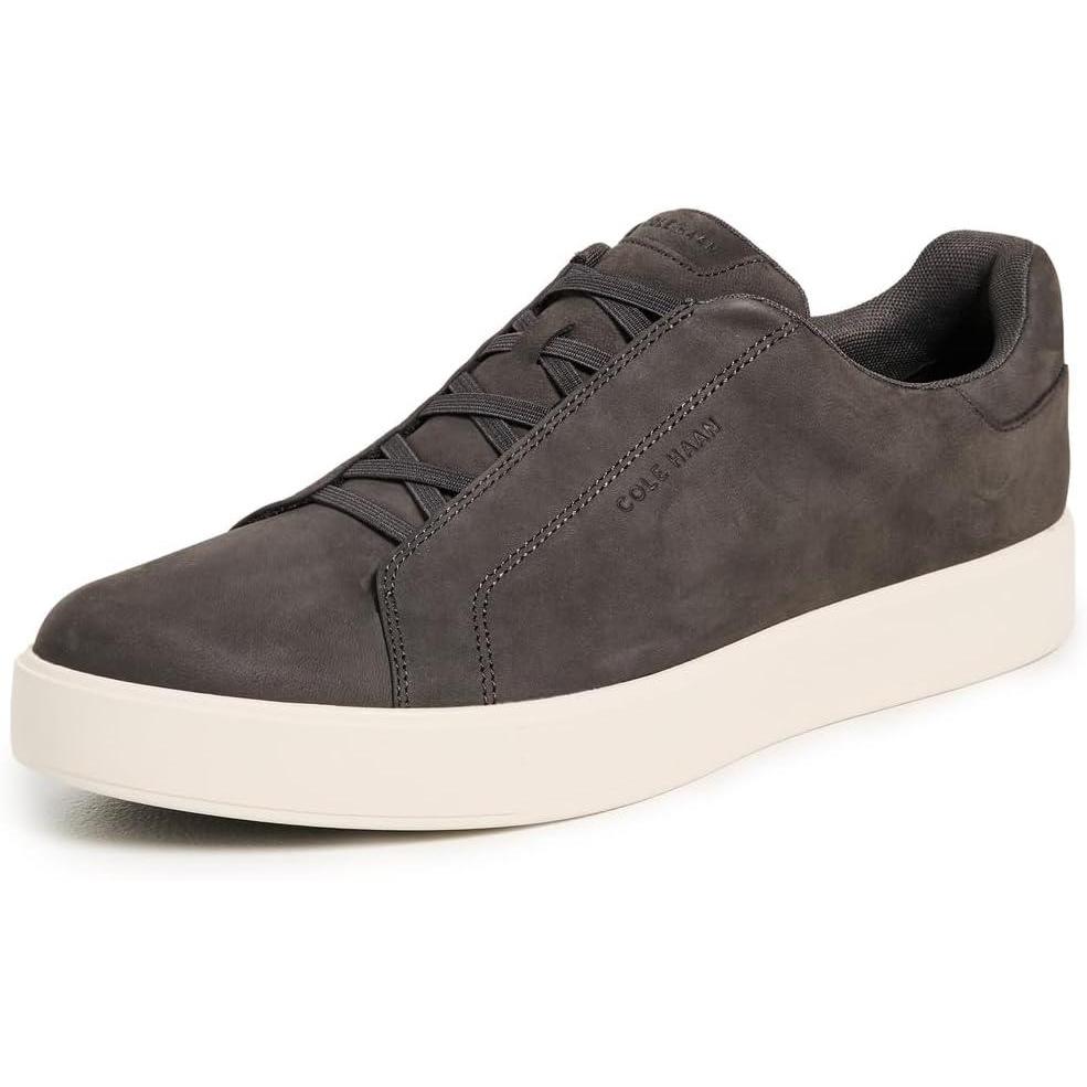 image:imageCole Haan Mens Grandpro Luxe SliponRaven NubuckSilver Birch