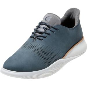 Cole Haan Men’s 6.Zerogrand Laser Cut Quick-on(Navy Blazer Nubuck)