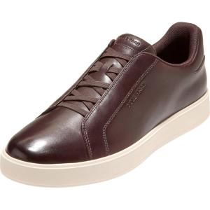 Cole Haan Men’s Grandpro Luxe Slip-on(Dark Chocolate/Ivory)