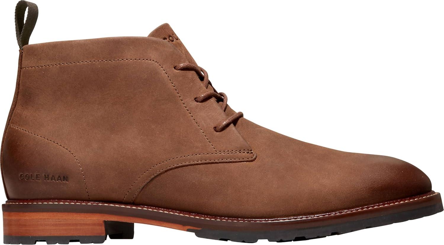image:imageCole Haan Mens Berkshire ChukkaDark SequoiaNatural Waxy Leather