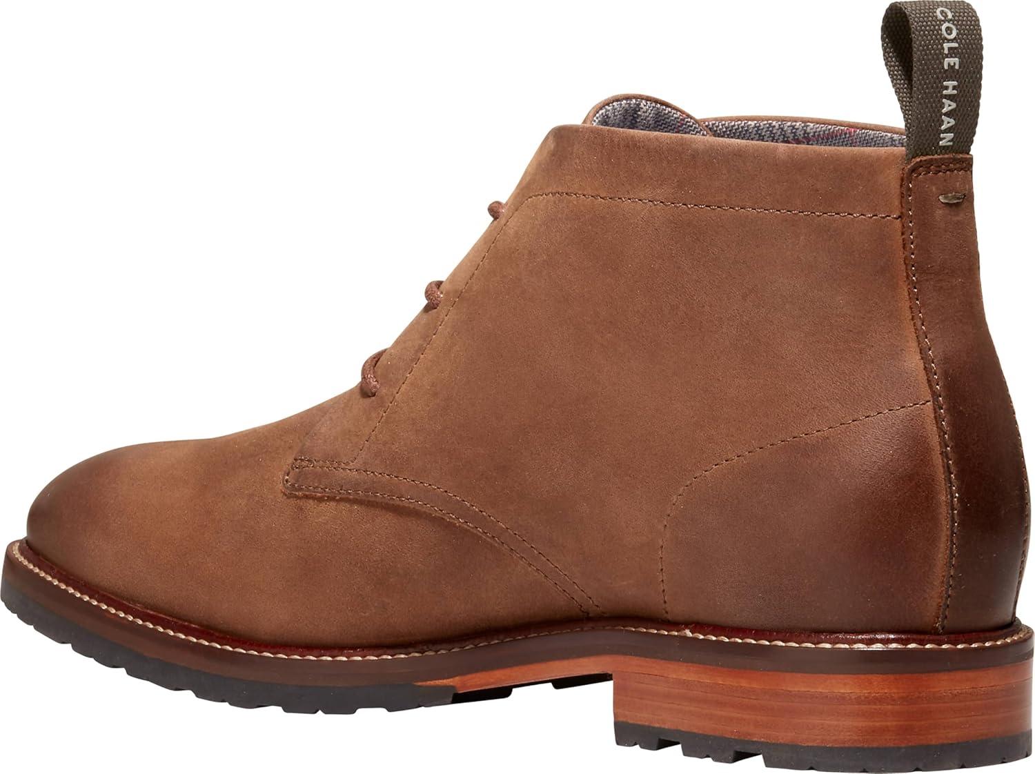 image:imageCole Haan Mens Berkshire ChukkaDark SequoiaNatural Waxy Leather