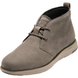 Cole Haan Men’s Grand Atlantic Plain Toe(Ch Morel Nubuck Micro Perf/Dune Wr)