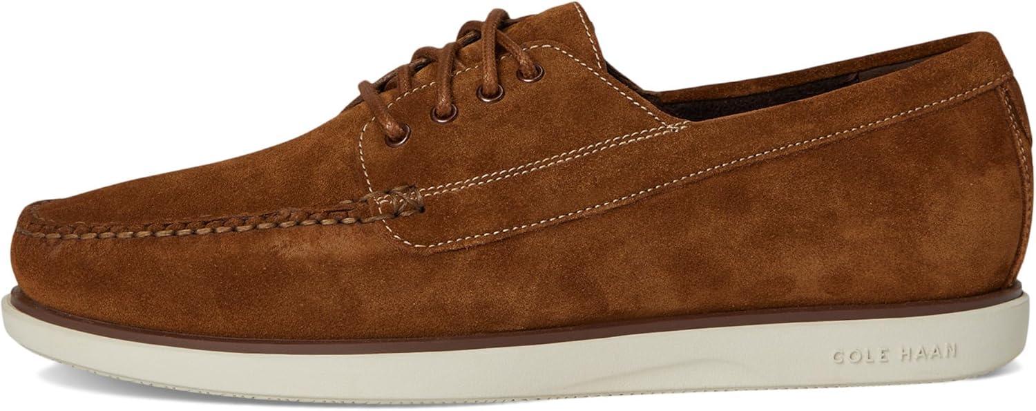 image:imageCole Haan Mens Grand 4EyeSpiced Brown SuedeSilver Birch