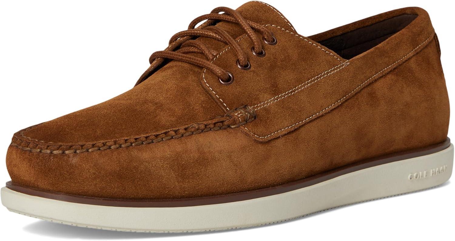 image:imageCole Haan Mens Grand 4EyeSpiced Brown SuedeSilver Birch