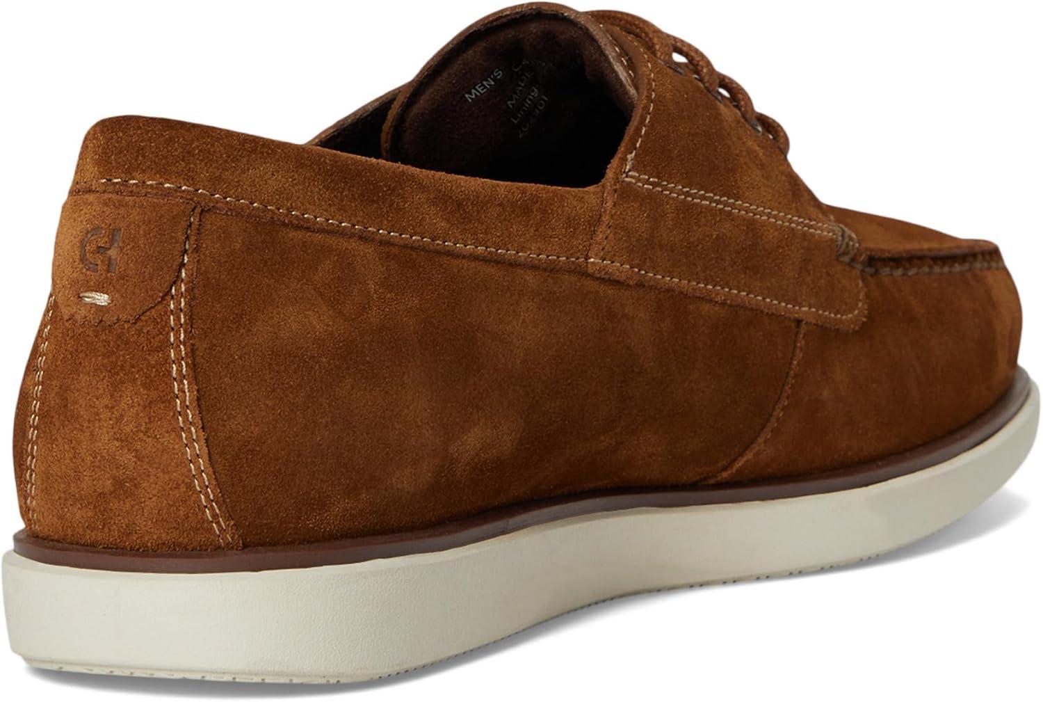 image:imageCole Haan Mens Grand 4EyeSpiced Brown SuedeSilver Birch