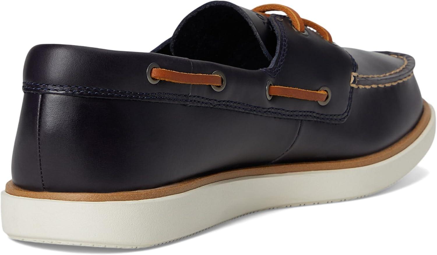 image:imageCole Haan Mens Grand Crosscourt Boat ShoeNavy BlazerBritish TanIvory