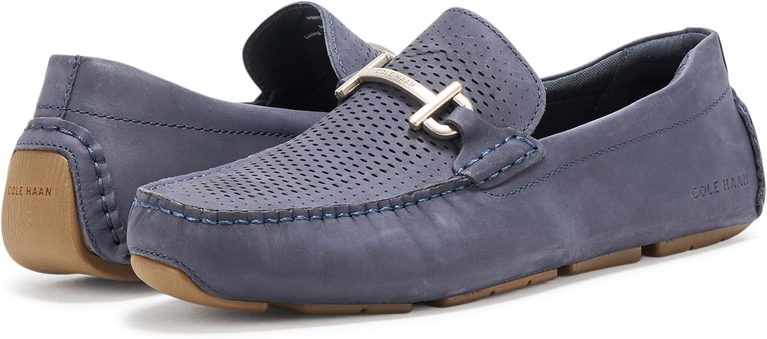 image:imageCole Haan Mens Grand Laser BitMidnight Moon NubuckGum