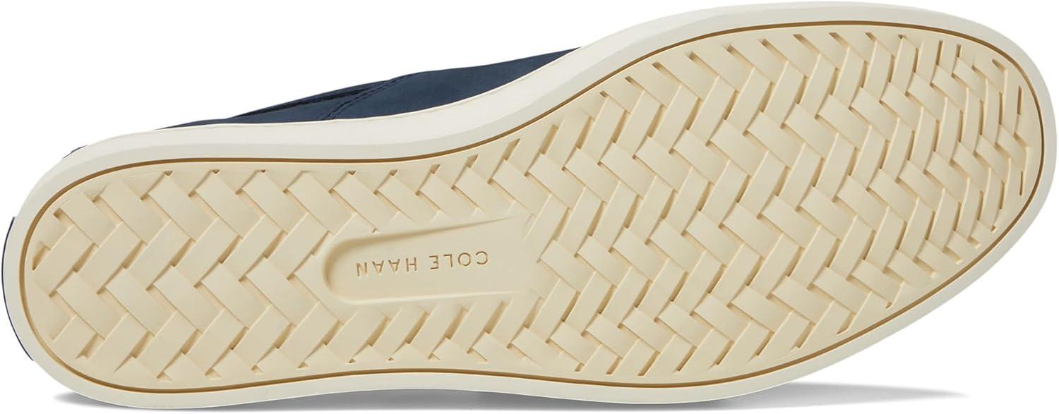 image:imageCole Haan Mens Nantucket Plain Toe Deck SliponNavy Blazer NubuckBlack