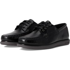 Cole Haan Mens Grand 4-Eye(Black Nubuck/Pavement)