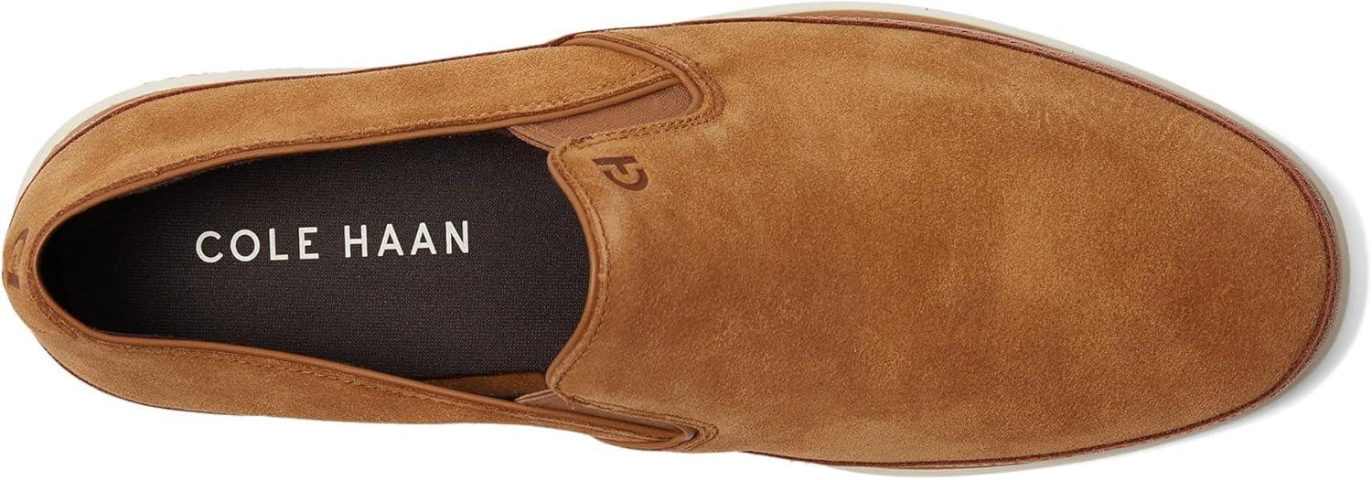 image:imageCole Haan Mens Grandpro Strawspoint Twin Gore SneakerGolden Toffee SuedeDk SequoiaIvor