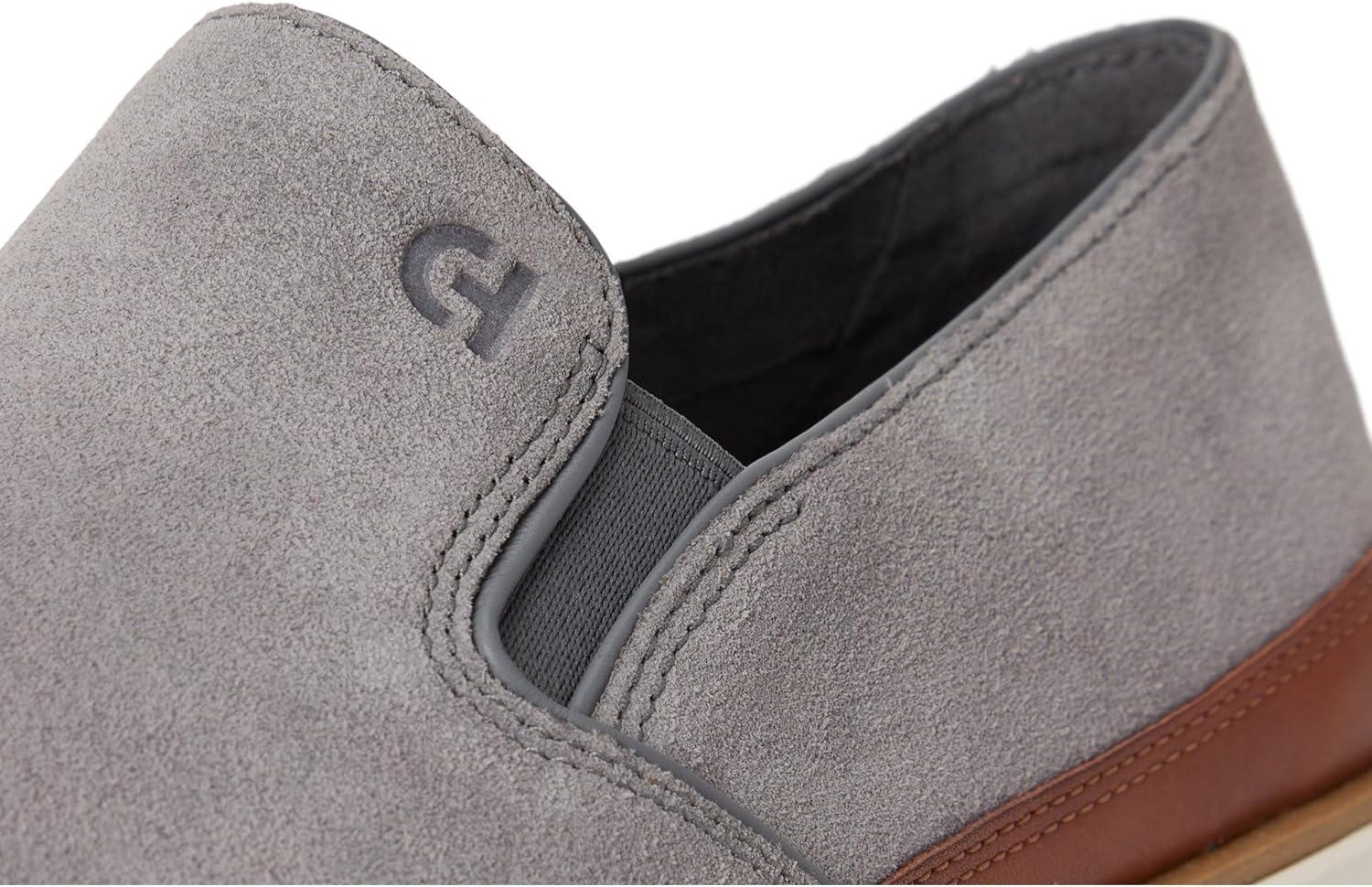 image:imageCole Haan Mens Grandpro Strawspoint Twin Gore SneakerQuiet ShadeDark SequoiaIvory