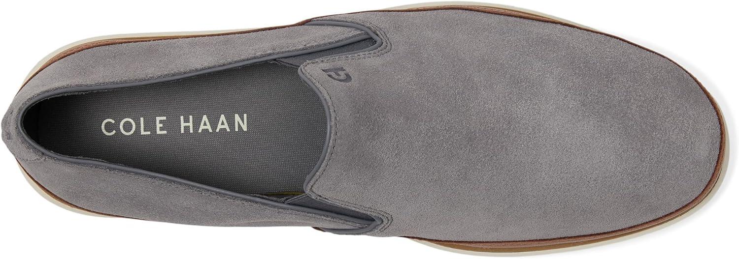image:imageCole Haan Mens Grandpro Strawspoint Twin Gore SneakerQuiet ShadeDark SequoiaIvory