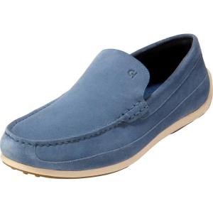 Cole Haan Men’s Hill Grand Venetian(China Blue Suede/Angora/Gum)