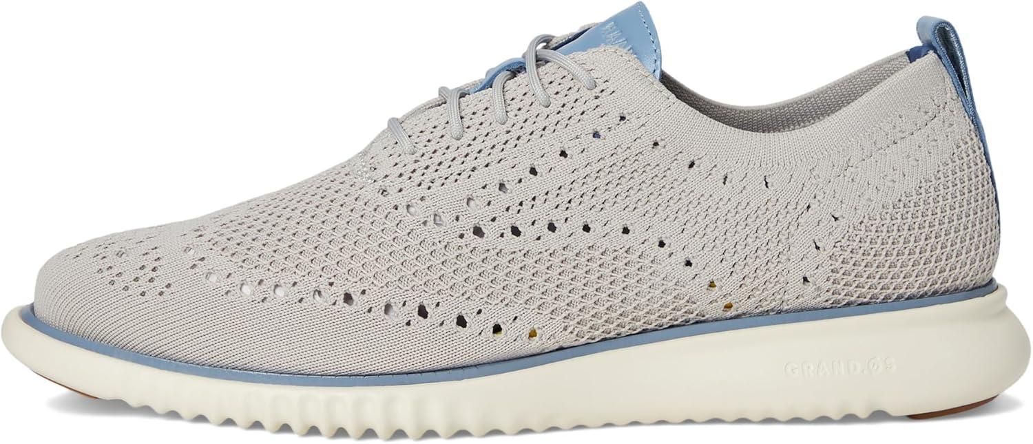image:imageCole Haan Mens 2Zerogrand Lightweight Stitchlite OxfordHarbor MistFaded DenimIvory