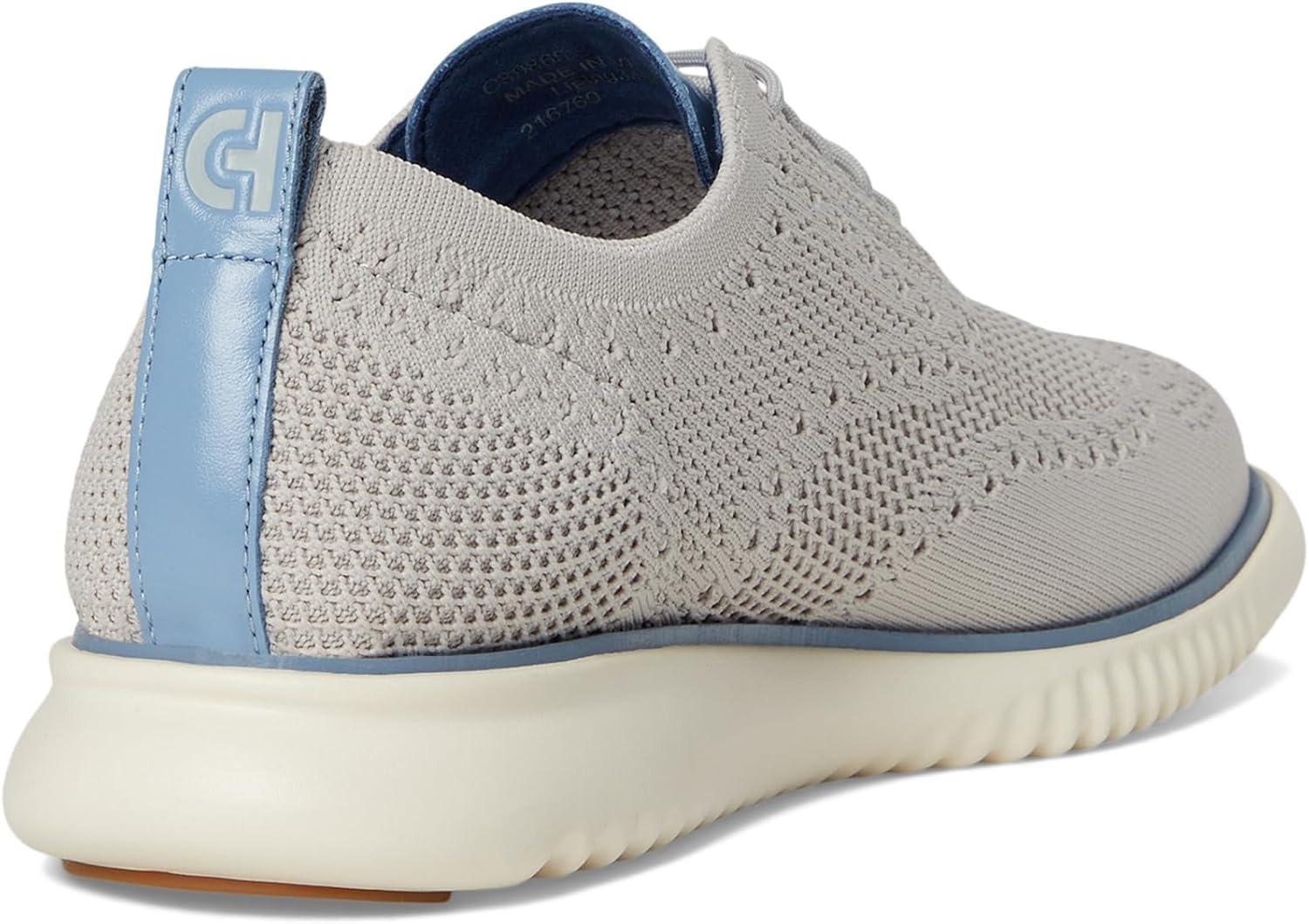image:imageCole Haan Mens 2Zerogrand Lightweight Stitchlite OxfordHarbor MistFaded DenimIvory
